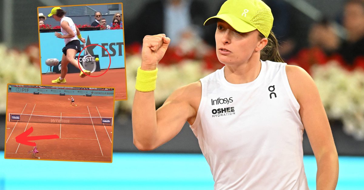 To zagranie Igi Świątek można oglądać w nieskończoność. Magia. Tylko zobacz