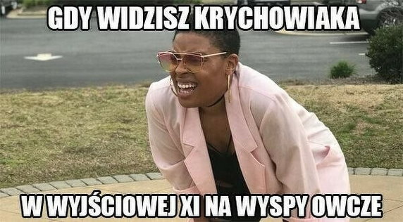 Memy po meczu Polska — Wyspy Owcze