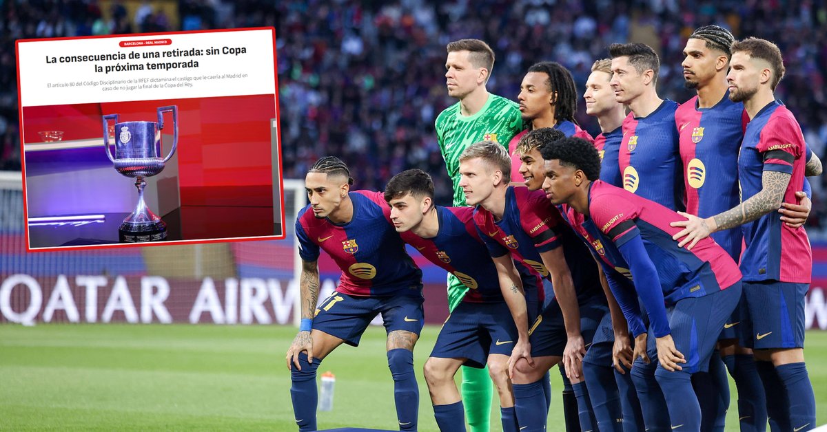 Możliwa zmiana rywala Barcelony w finale! Chodzi o artykuł 80.1