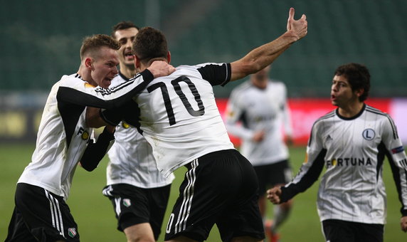 1. Legia Warszawa - 78. miejsce (24,800 pkt)