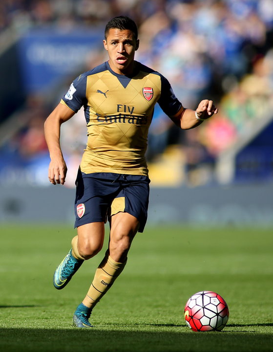 9. Alexis Sanchez (Arsenal/Chile)