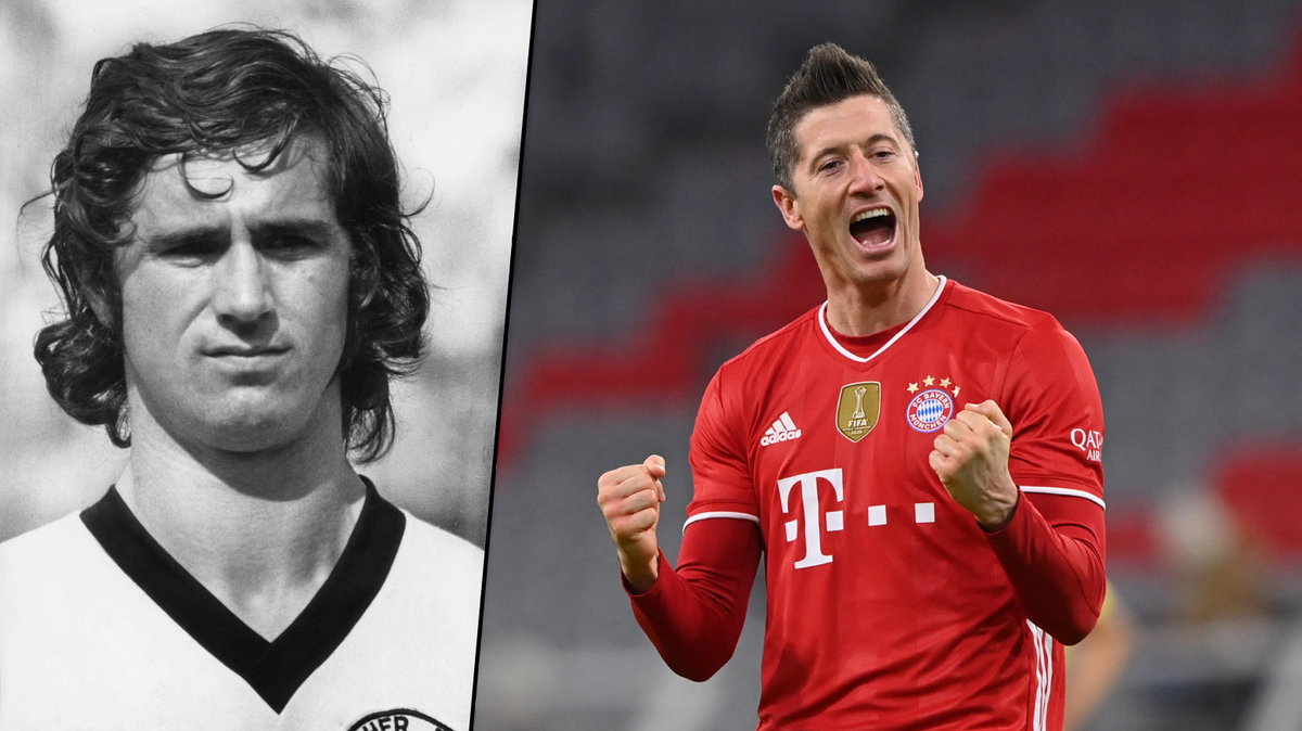 Gerd Mueller i Robert Lewandowski