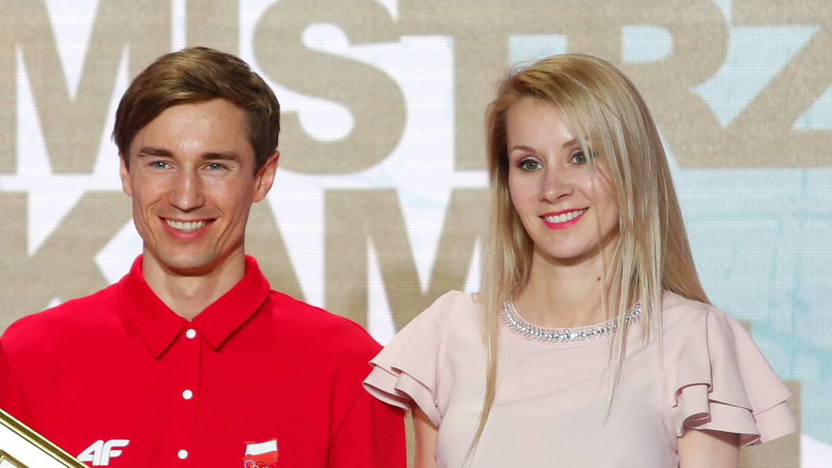 Kamil Stoch i Ewa Bilan-Stoch