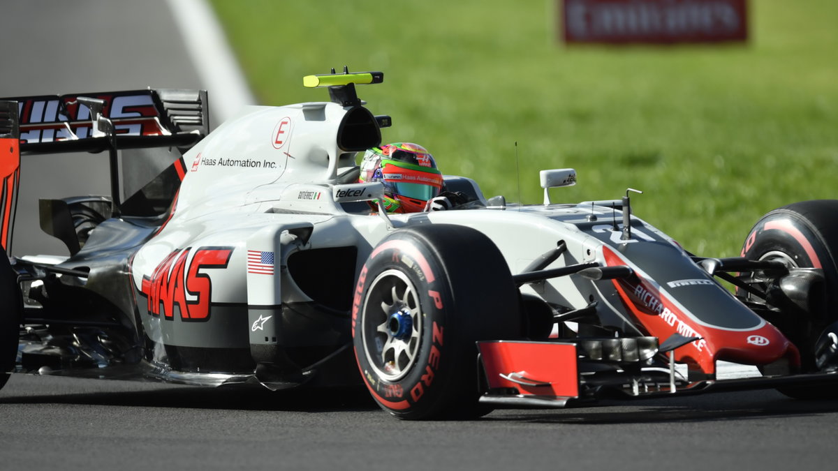 Esteban Gutierrez za kierownicą bolidu teamu Haas