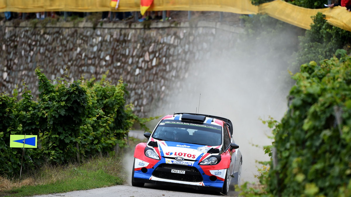 Robert Kubica i Maciej Szczepaniak