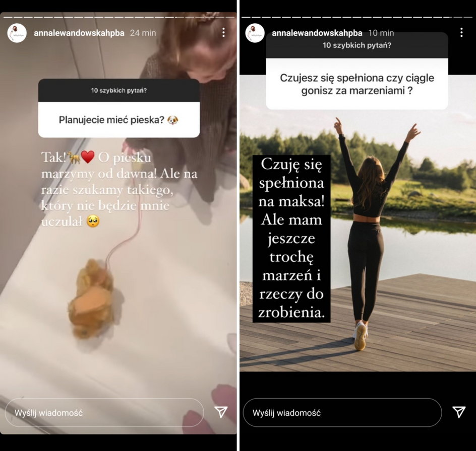 Anna Lewandowska odpowiedziała na pytania fanów