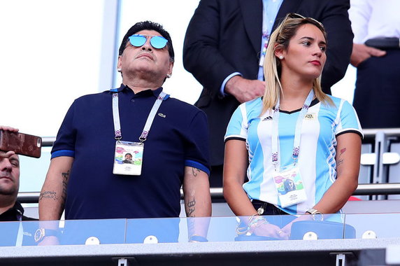 Rocio Oliva i Diego Maradona