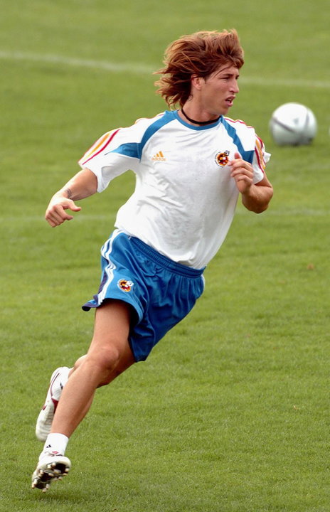 Sergio Ramos w 2005 roku