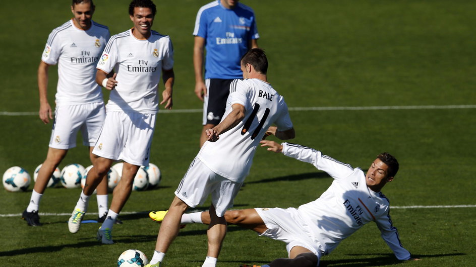 Cristiano Ronaldo i Gareth Bale 