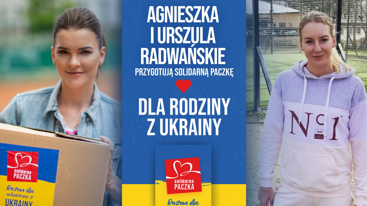 Agnieszka i Ula Radwańskie przygotowują Solidarną Paczkę