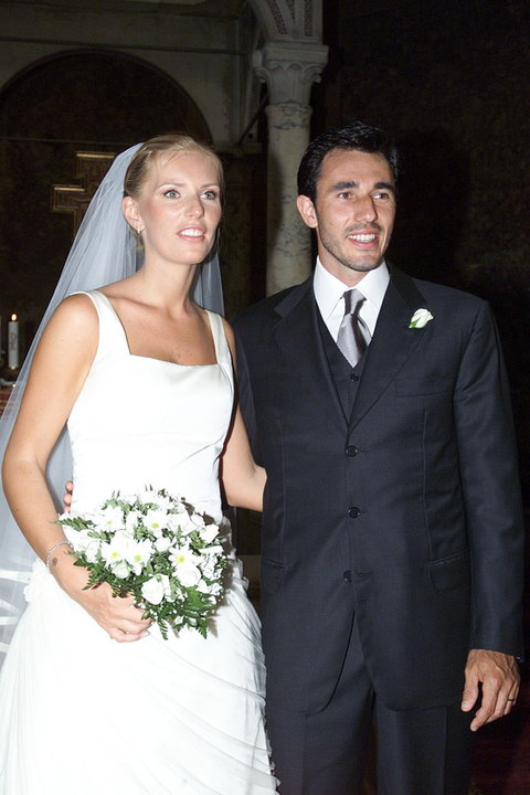 Karolina Boniek z mężem Vincenzo Santopadre