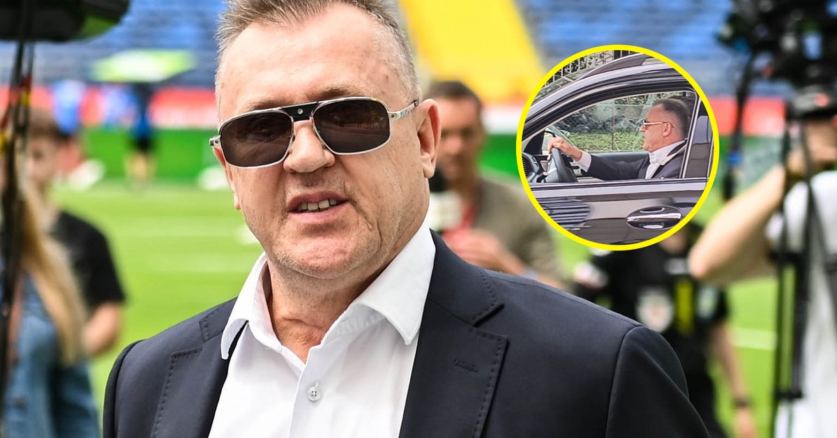 Takim samochodem jeździ Cezary Kulesza. Luksus!