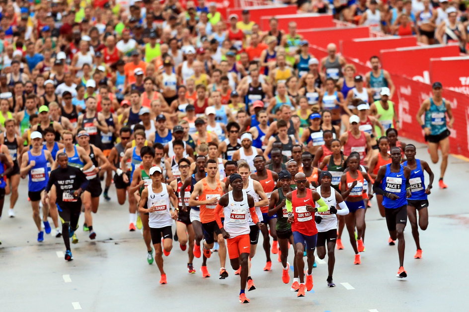 Maraton w Chicago 2018 – wystartowało w nim ponad 40 tysięcy biegaczy