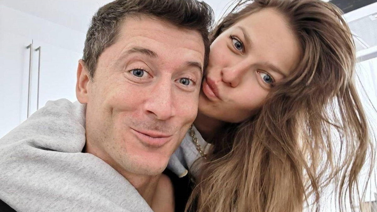 Robert Lewandowski i Anna Lewandowska