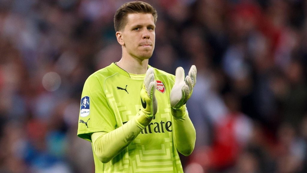 Wojciech Szczęsny jeszcze w koszulce Arsenalu, fot. Eurosport