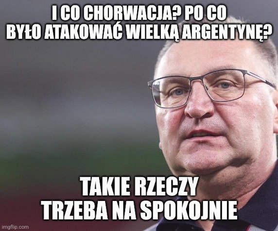 Memy po meczu Argentyna — Chorwacja