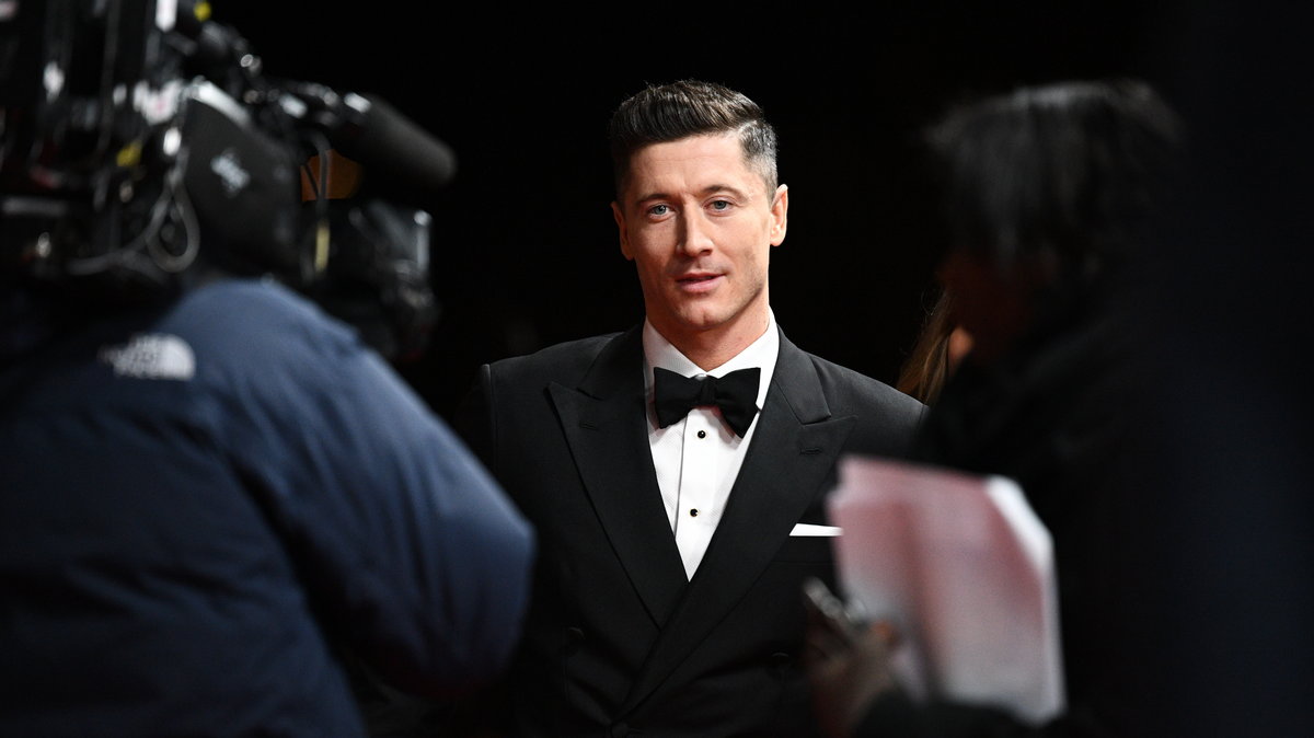 Robert Lewandowski na Gali Złotej Piłki w 2019 roku