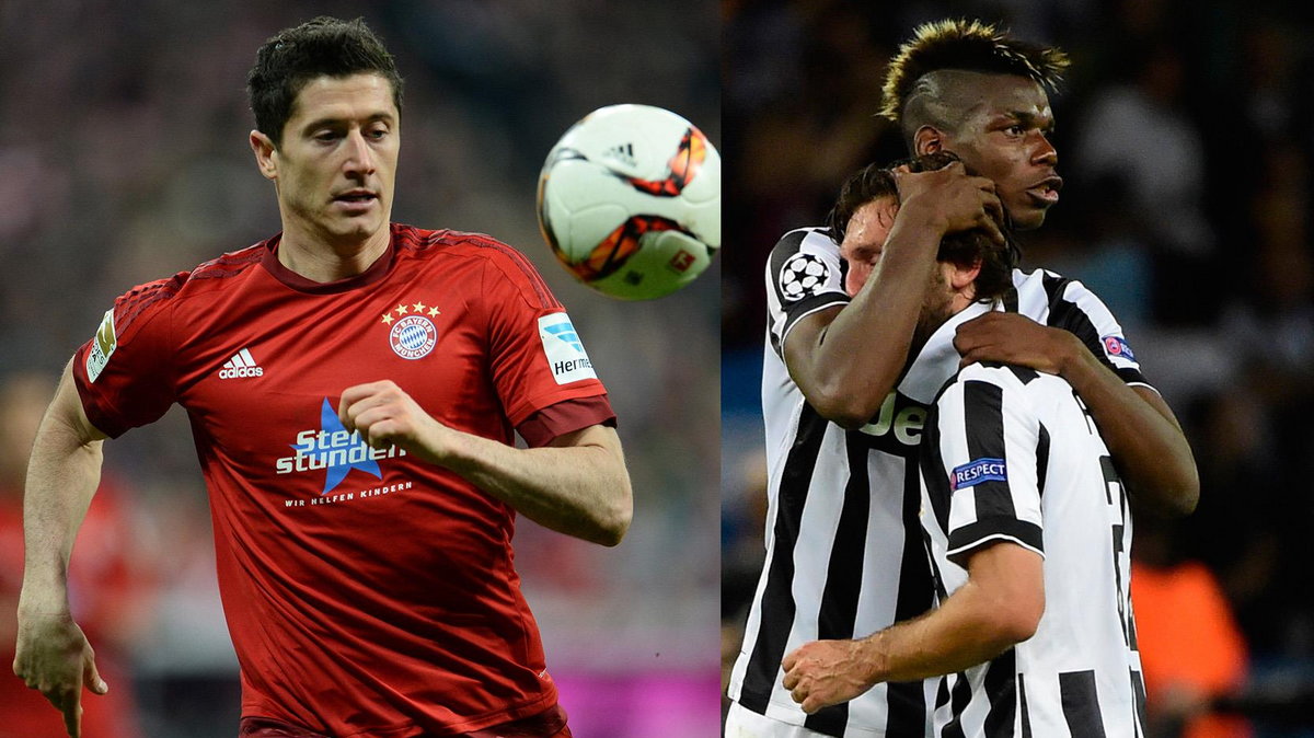 Lewandowski, Pogba, Pirlo