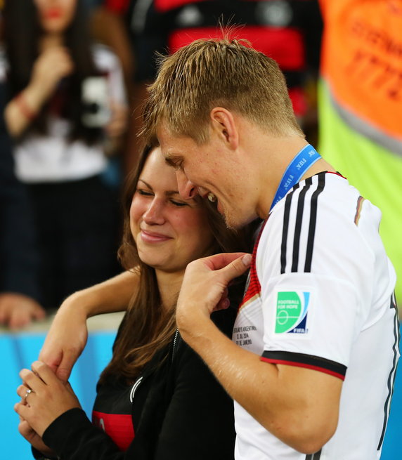 Toni Kroos i Jessica Ferber