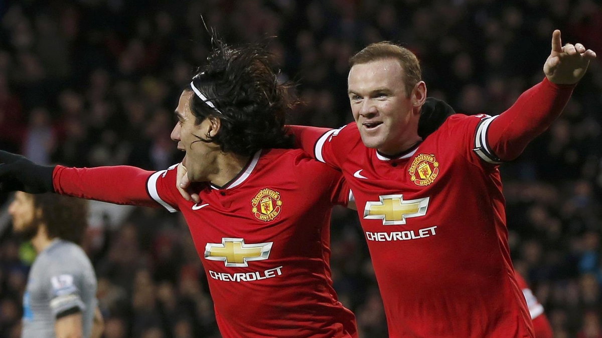 Wayne Rooney i Radamel Falcao