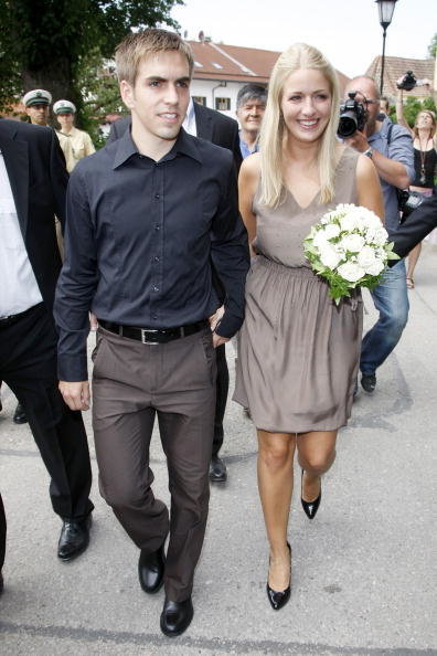 Philipp Lahm; Claudia Schattenberg (żona)