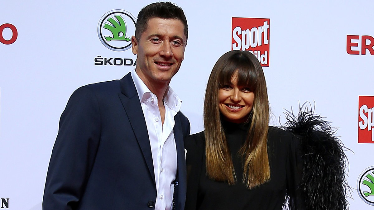 Robert Lewandowski i Anna Lewandowska