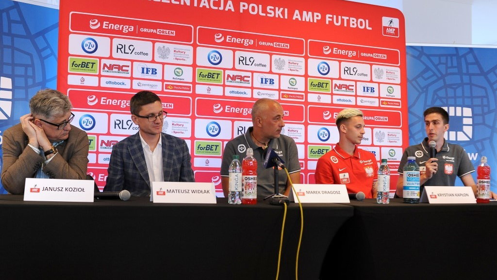 Ogłoszenie kadry reprezentacji Polski na Mistrzostwa Europy Amp Futbol Kraków 2021