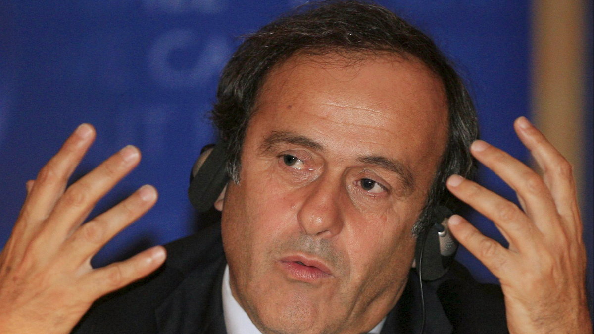 PIŁKA NOŻNA PLATINI KONFERENCJA