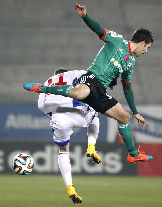 ZABRZE PIŁKA NOŻNA GÓRNIK LEGIA  ( Roman Gergel Inaki Astiz)