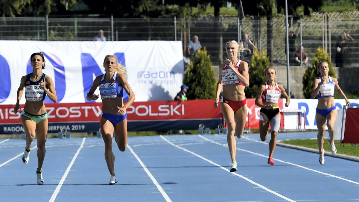 Finał biegu na 400 metrów