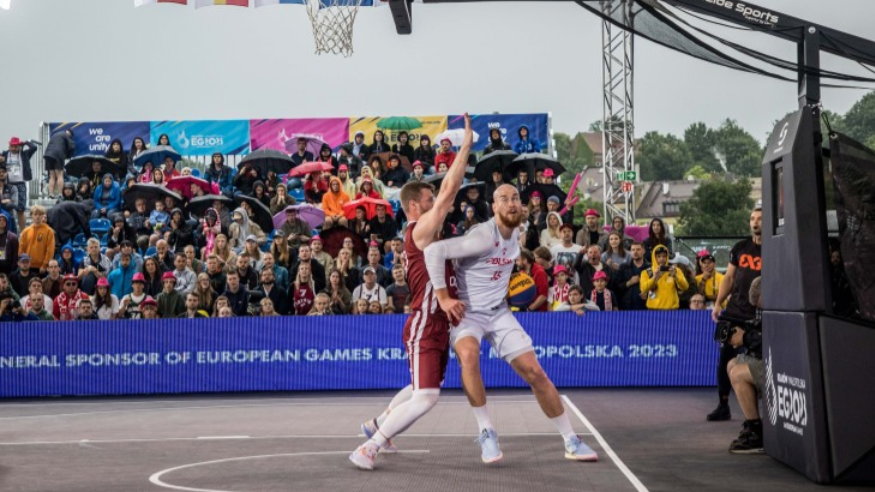 Mecz koszykówki 3x3