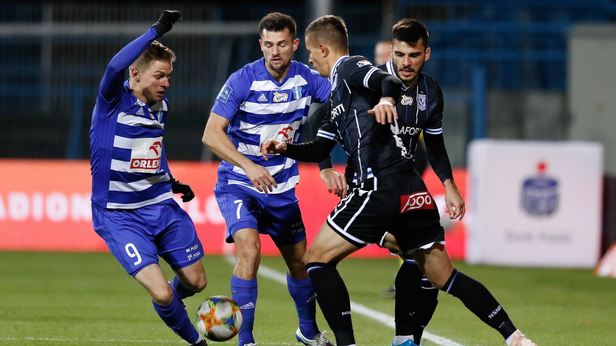 Mateusz Szwoch i Piotr Tomasik (Wisła Płock) oraz Karlo Muhar (Lech Poznań)