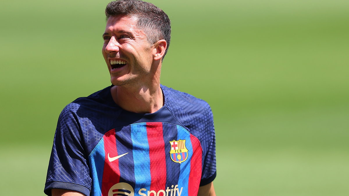 Robert Lewandowski w barwach FC Barcelona