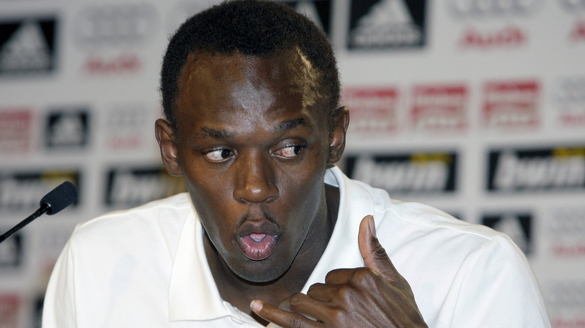 SPAIN ATHLETICS USAIN BOLT PRESS CONFERENCE