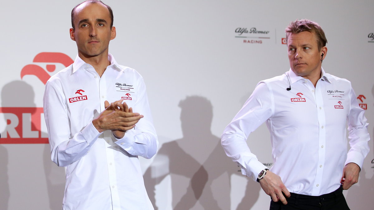 Robert Kubica i Kimi Raikkonen