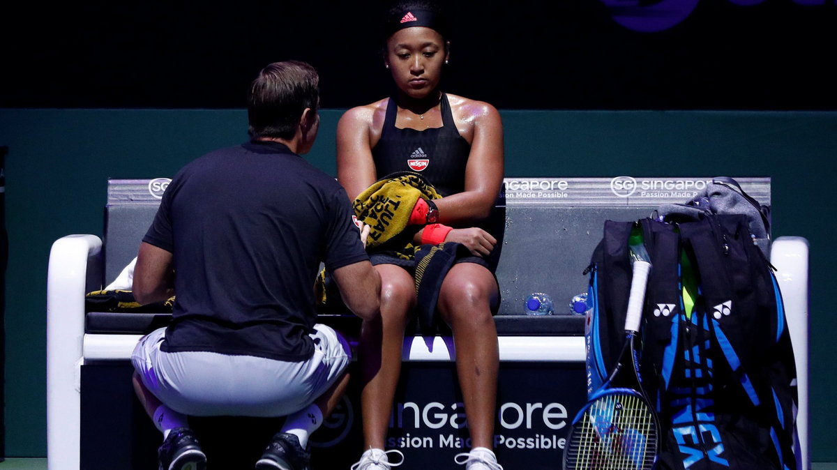 trener Sasha Bajin, Naomi Osaka