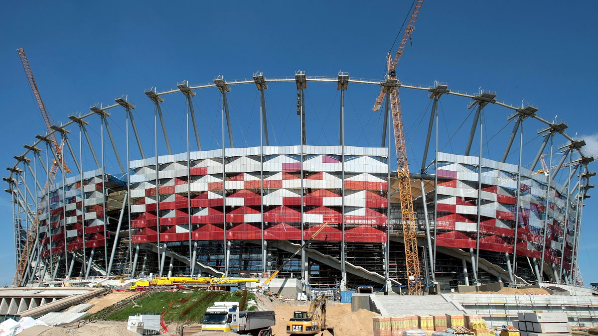 Budowa Stadionu Narodowego na Euro 2012 w Warszawie
