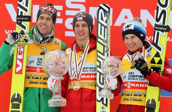 Planica: Anders Bardal, Gregor Schlierenzauer i Kamil Stoch