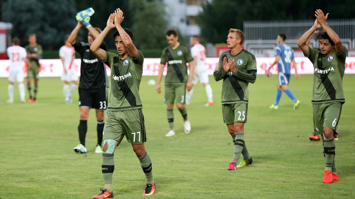 Pilka nozna. Liga Mistrzow. Zrinjski Mostar - Legia Warszawa. 12.07.2016