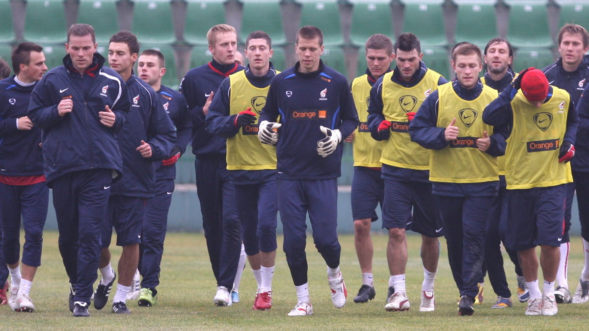 PIŁKA NOŻNA TRENING REPREZENTACJI