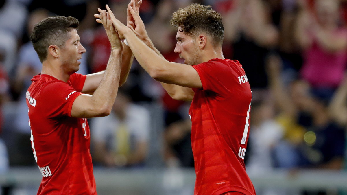 Robert Lewandowski i Leon Goretzka