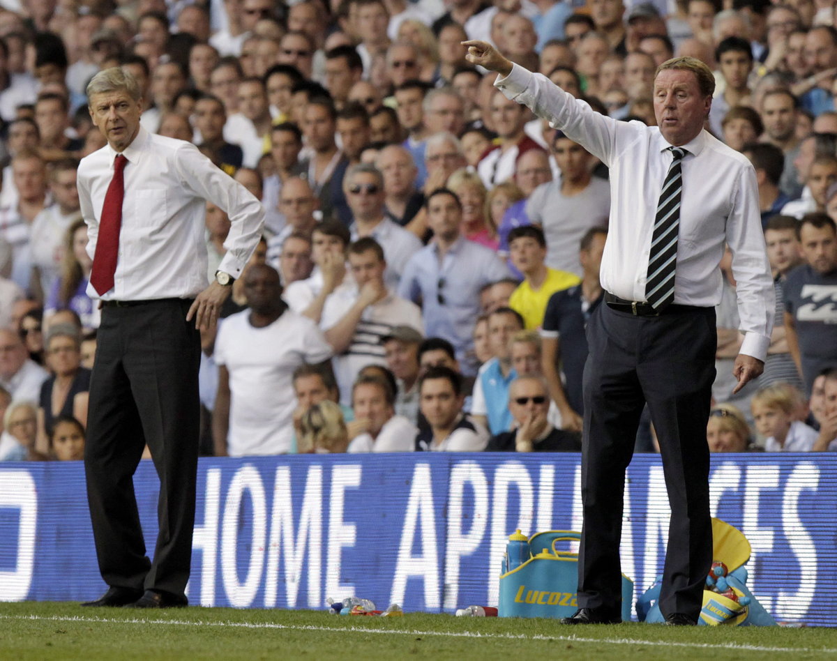 Arsene Wenger i Harry Redknapp