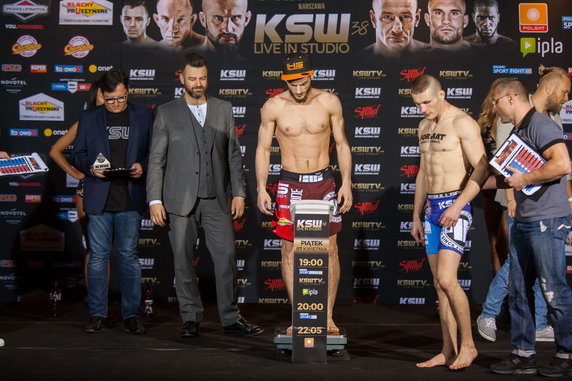 KSW 38 - ceremonia ważenia