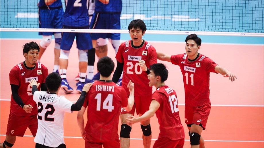 Reprezentacja Japonii (fot. FIVB)