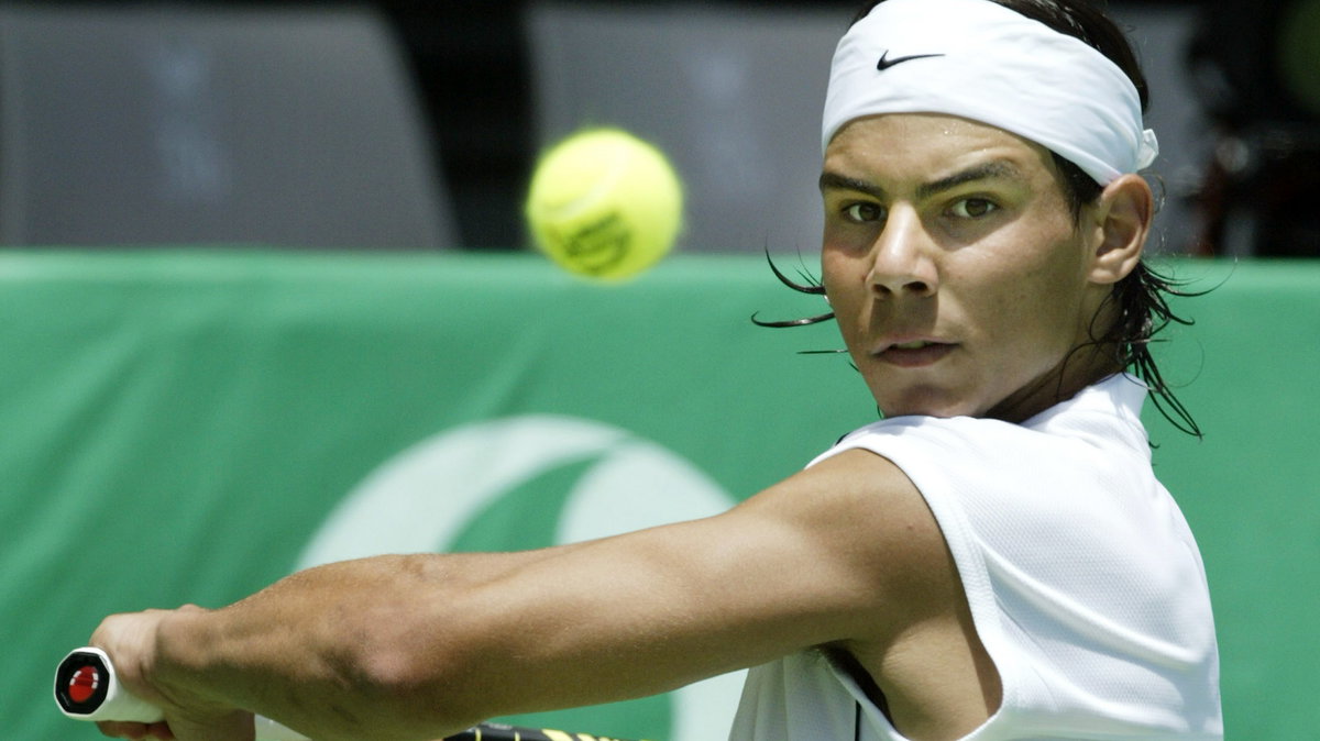 Rafael Nadal w 2004 r.