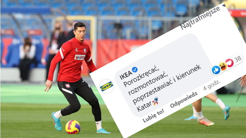 IKEA odpowiedziała na hitową okładkę "Przeglądu Sportowego"