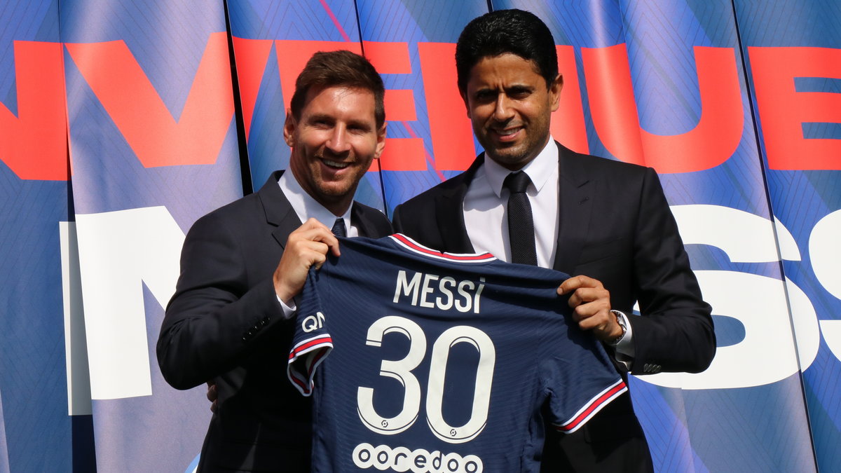 Lionel Messi i Nasser Al-Khelaifi