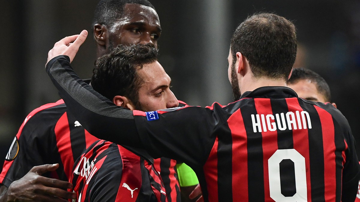 Hakan Calhanoglu asystował przy dwóch golach Gonzalo Higuaina