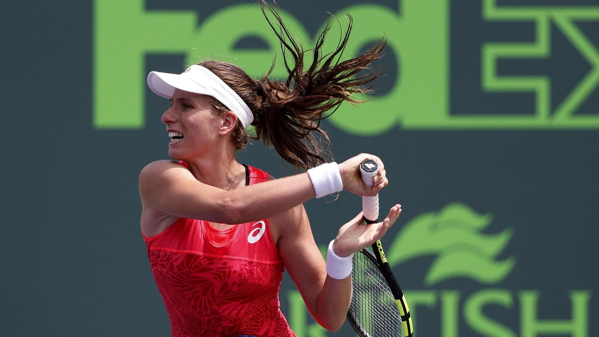 Johanna Konta wycofała się z turnieju w Charleston