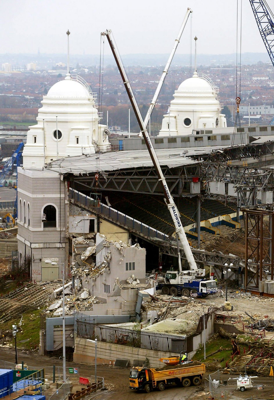 Rozbiórka Wembley